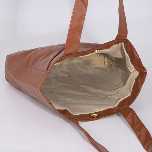 Сумка-шопер на магните, цвет коричневый - Simaland фото 5