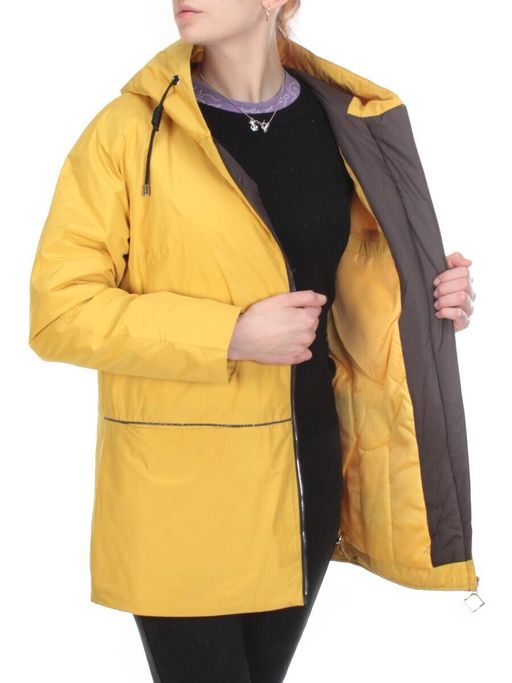 6233-2 YELLOW Куртка демисезонная женская AMAZING (100 гр.синтепона) - Fashion фото 8