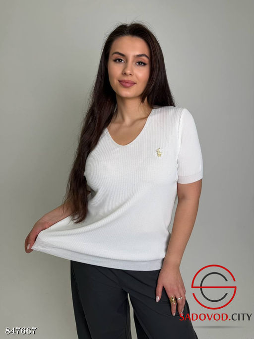 Футболка женская с логотипом - Bruno фото 2