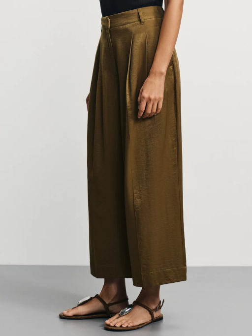 Брюки кюлоты с вискозой в составе / Zarina  фото 4