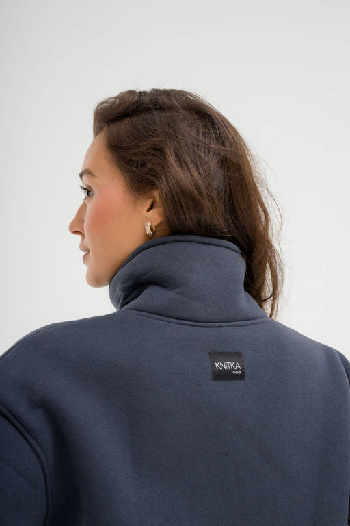 213/209 Костюм утепленный, черный - Knitka wear фото 12