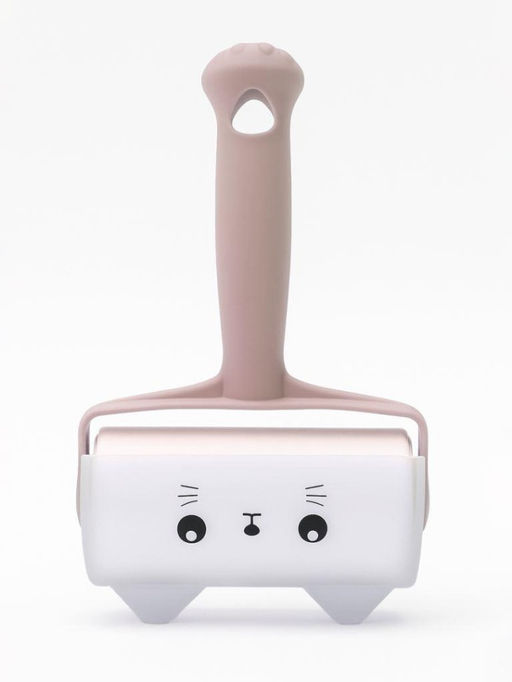 Ролик для чистки одежды в футляре "Сute pink kitty", 10 см*60 листов