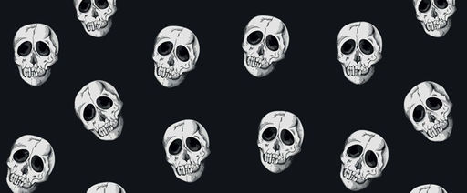 Обложка для студенческого Skulls, плотность 600 мкм