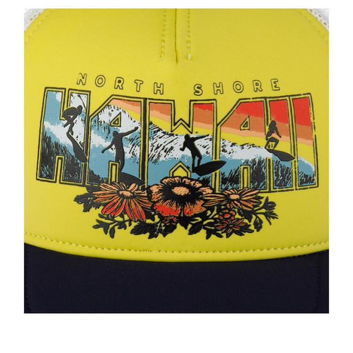 Бейсболка AMERICAN NEEDLE арт. 44960A-HAWA Hawaii Riptide Valin (желтый / черный)  фото 3