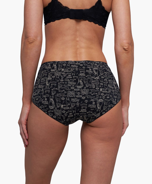 Трусы женские шорты Cherry Girl 6803-78 хлопок, эластан размеры L, XL, 2XL, 3XL  фото 14