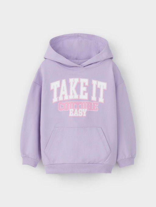 КР 302676-1/пастельно-лиловый джемпер (худи) для дев