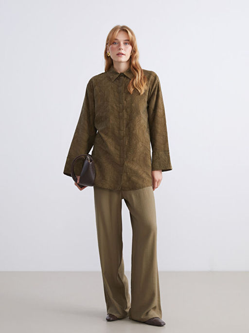 Beli Lastikli Geni? Pa?a Kad?n Pantolon