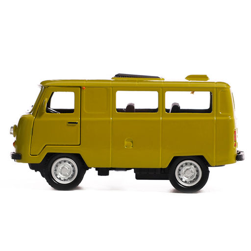 Машинка металлическая УАЗ 3962. Спецтехника, инерция, 1:32, световые и звуковые эффекты, цвет МИКС - Автоград фото 2