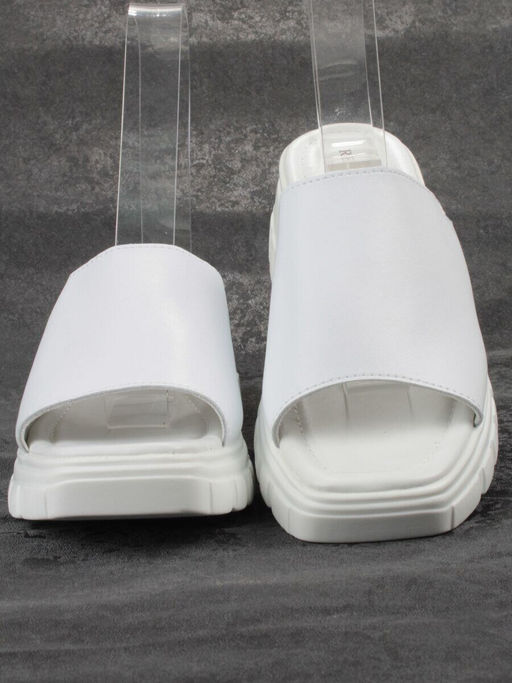 08-PEXL131-1 WHITE Босоножки женские (натуральная кожа)