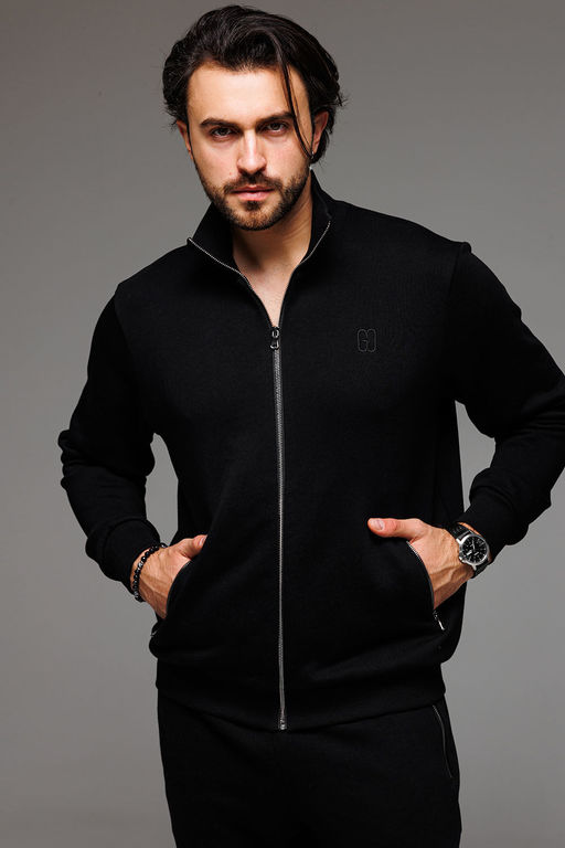 Спортивный костюм GO M3061/40-02.176-182 черный - Pirs фото 5