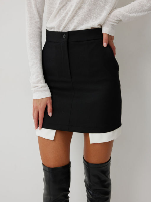 Юбка VN fashion 1041 черный