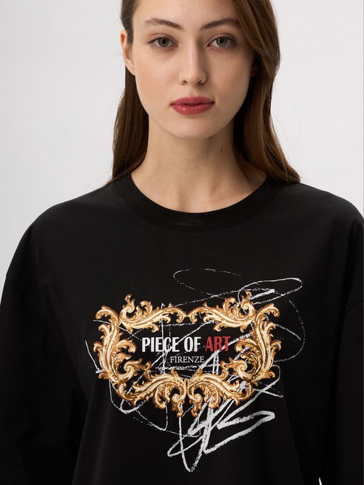 Футболка женская 12521-42032 black