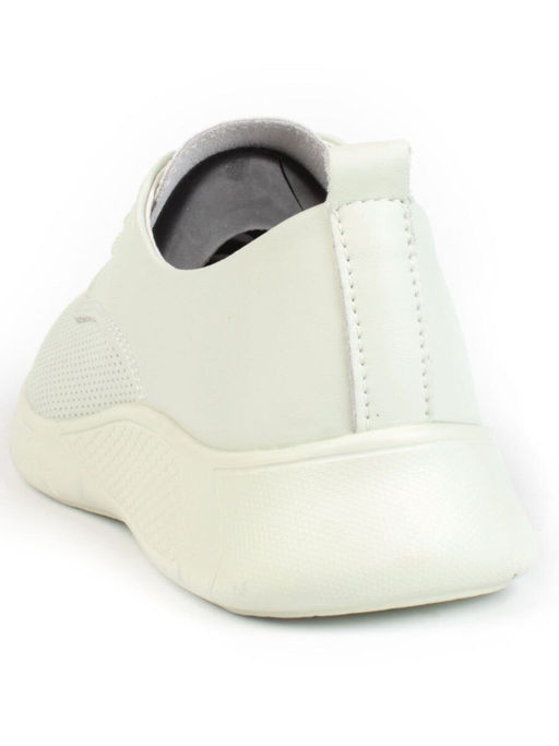 03-PDA156-3 LT. GREEN Полуботинки спортивные женские (натуральная кожа) - Фабричный китай фото 6