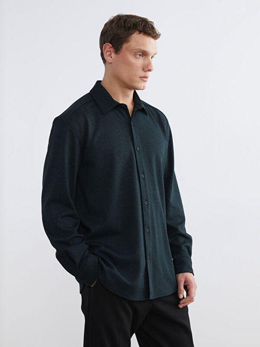 Regular Fit Uzun Kollu Arm?rl? Erkek G?mlek