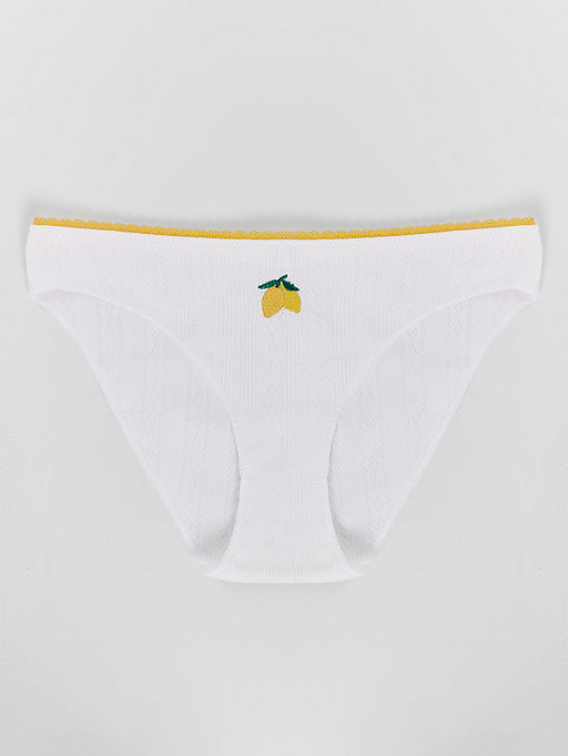 Цена за 2 штуки! Трусы слипы женские белые с заниженной посадкой - Mark formelle фото 7