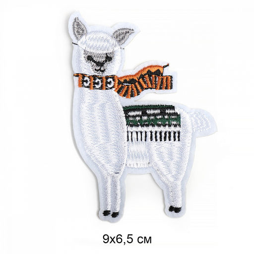 Термоаппликации арт.TBY.2333 Альпака 9х6,5см, уп.10 шт