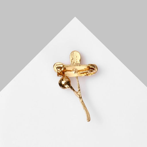 Цена за 12 шт. Брошь «Цветок» трилистник, цвет МИКС (неделимая фас. 12шт., цена за шт)