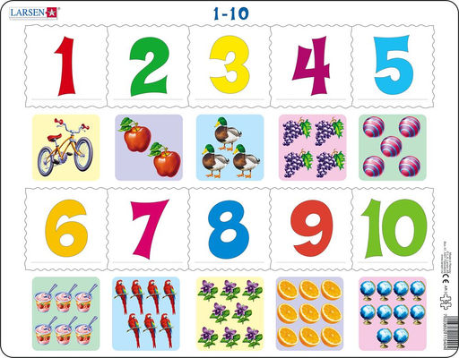 Пазл Пазл 1-10, 10 эл.