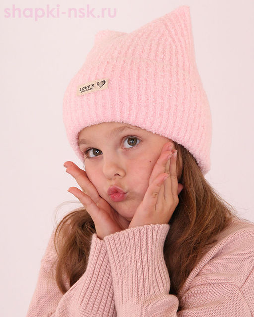04-88-E Колпак для девочки флис (52-54)