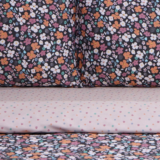 Постельное бельё LoveLife евро Цветочное поле, 200х217см, 225х240см,50х70см-2шт, 100%хлопок, сатин125г/м  фото 9