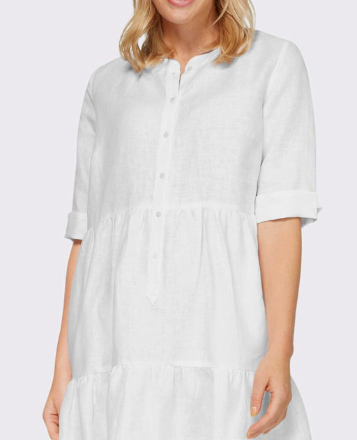 Платье, белое - Linea tesini фото 4