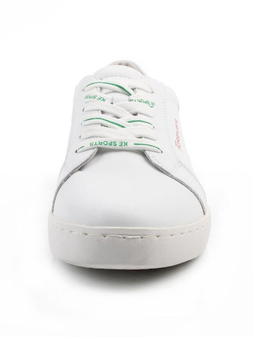 03-M17-30 WHITE Полуботинки женские (натуральная кожа)