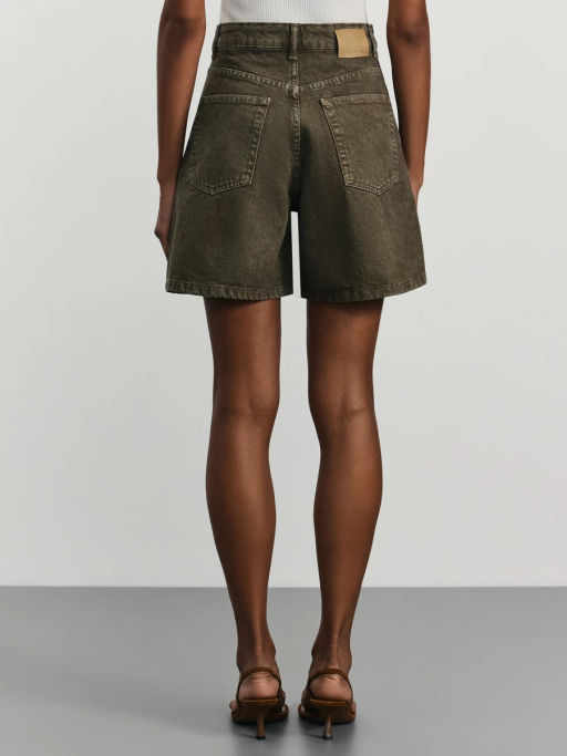 Джинсовые шорты А-силуэта / Zarina  фото 5