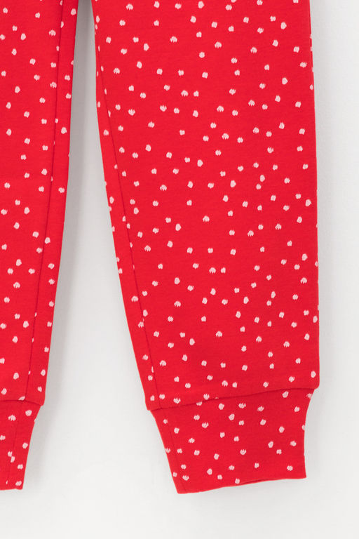 CROCKID, Пижама. Цвет: маленький горошек на красном
