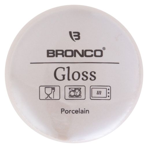 Цена за 4 шт. КРУЖКА BRONCO GLOSS 400 МЛ СЕРЕБРИСТАЯ  фото 3