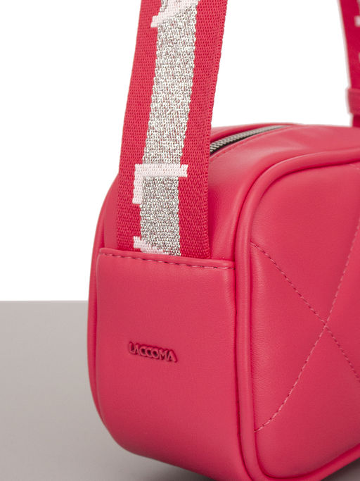 LACCOMA сумка Доминика-Ф826-арбузный эко кожа хлопок