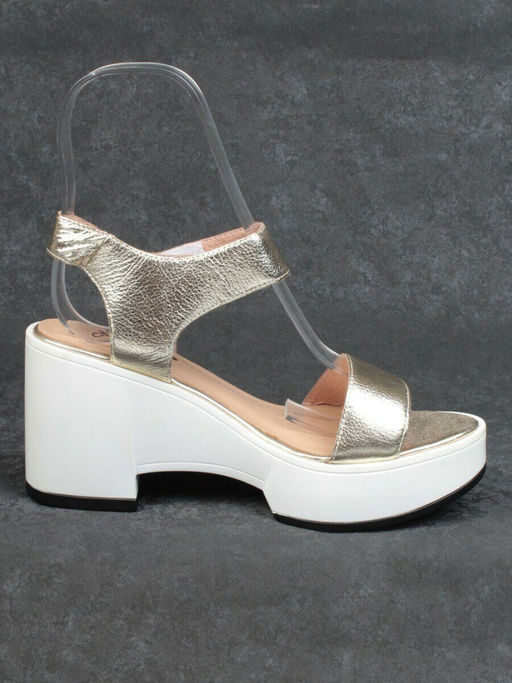 08-QL6989-1A WHITE Босоножки женские (натуральная кожа) - Фабричный китай фото 10