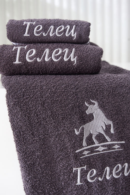 14418/10 Знаки зодиака полотенце махровое плотность 350гр