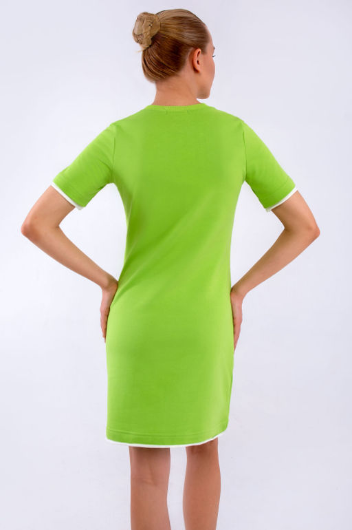Арт. 8503 Платье женское 42-48 (4 шт) Цвет:салатовый