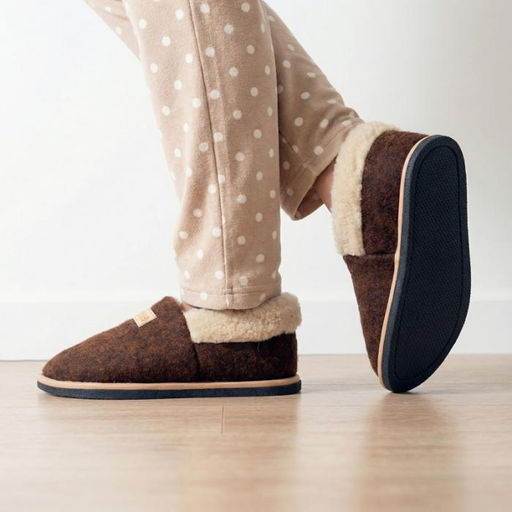 Тапочки-минисо арт. М9/02-02 Коричневый - Altro фото 4