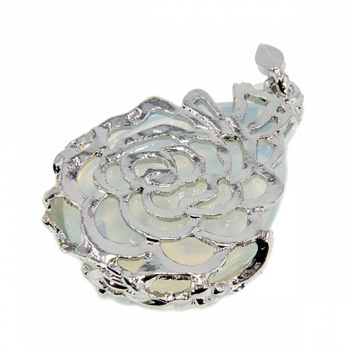 Кулон Подвеска Лунный камень талисман чистой искренней любви и верности 4см