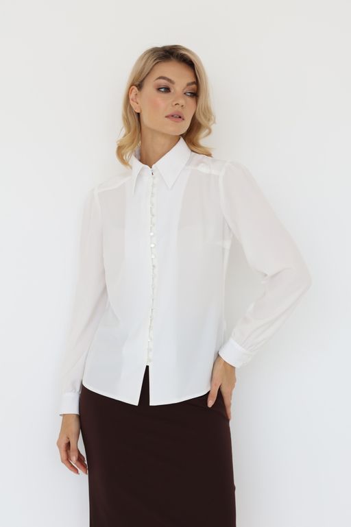 Блузка с навесными петлями - Looklikecat фото 2