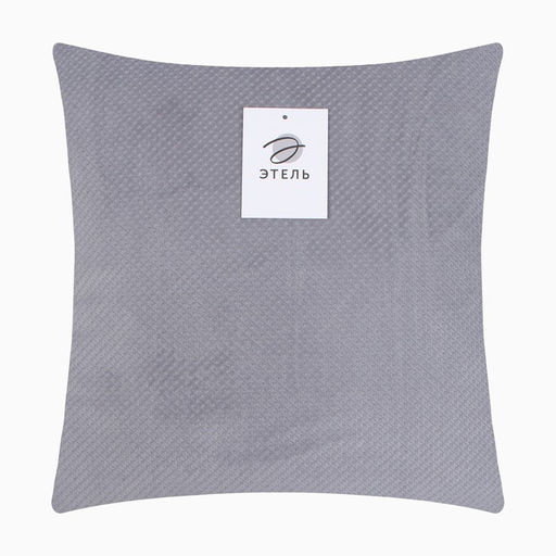 Наволочка декоративная Этель жемчуг 42х42 см, серый  фото 4