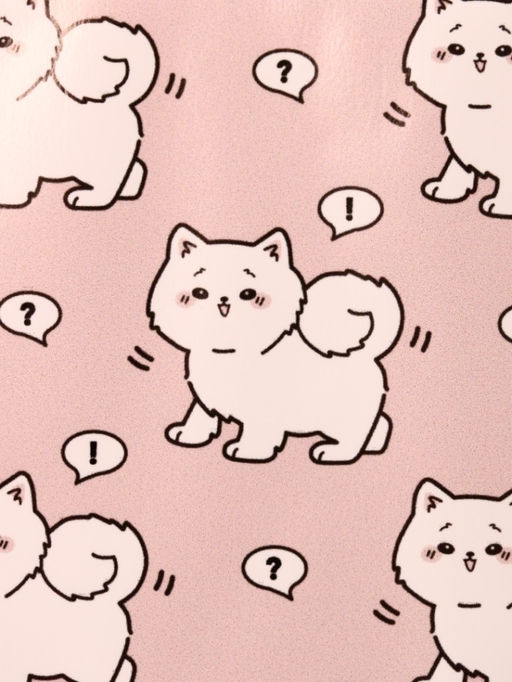 Обложка для паспорта Аниме Many white cat, плотность 600 мкм