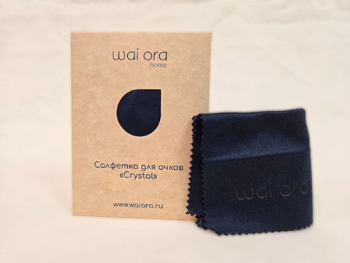 Салфетка для очков Crystal (Антрацит) - Wai ora фото 2