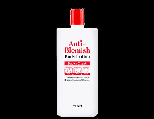 TIAM Anti Blemish Body Lotion(Back&Chest), 200ml - Лосьон с кислотами против акне на теле