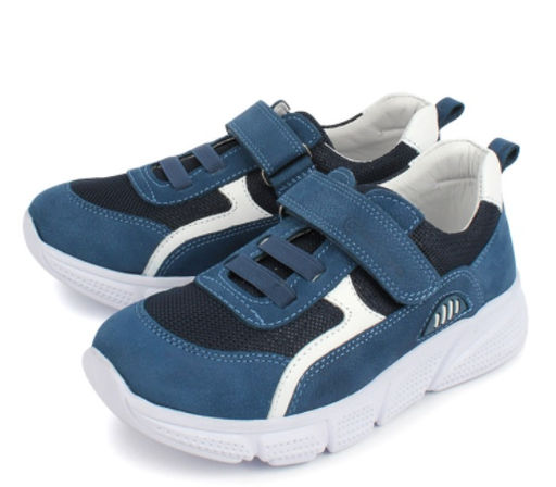 TR 3009 Полуботинки типа кроссовые детские, синий - Antilopa фото 5