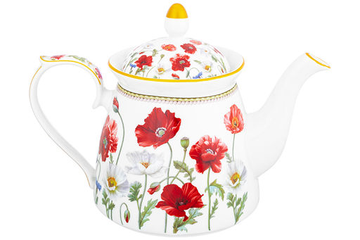 Чайник 1 л 23*13*17 см Маки NEW BONE CHINA - Elan gallery фото 6