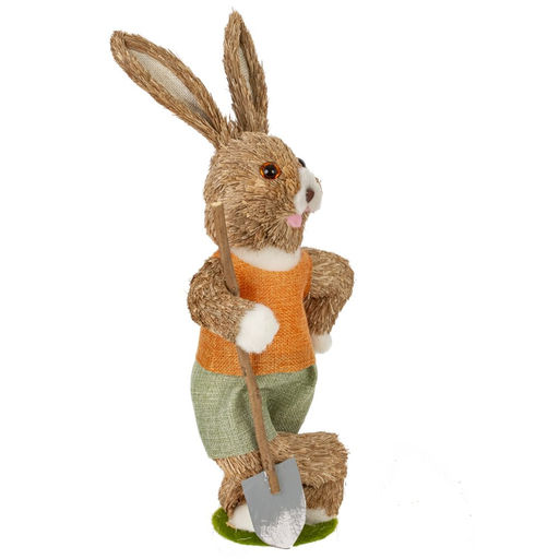 Фигурка декоративная "Заяц", L17 W11 H42 см