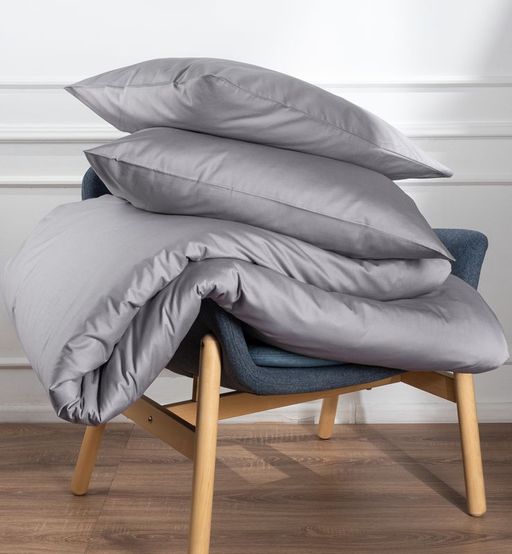 Пододеяльник 175х215 Моноспейс темно-серый - Ecotex фото 3