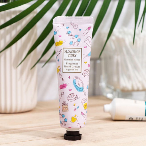 Цена за 4 шт. Крем для рук Ирис, роза, лайм увлажняющий, 30 мл, МИКС