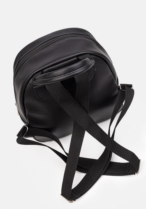 Рюкзак Модель №1523 | кожзам | гладкий | черный | Р831-1 | 31628 - L-craft фото 7