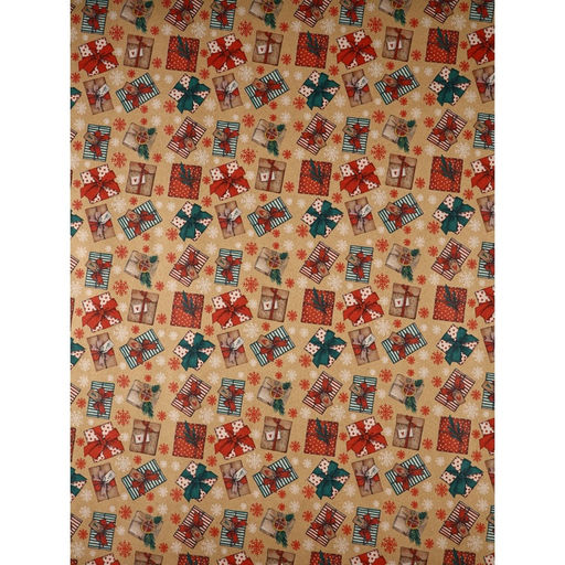 Набор упаковочной бумаги «Зимние истории»,4 листа, 70 × 100 см