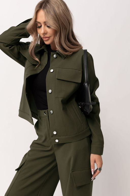 Брюки Golden Valley 16604 темно-зеленый  фото 2