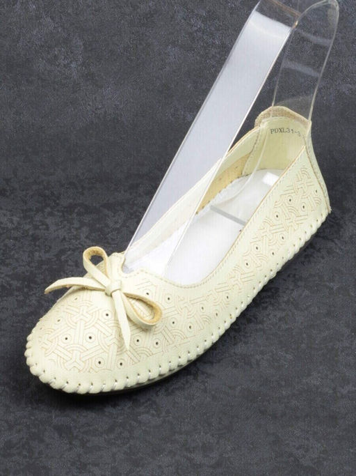 07-PDXL31-3 YELLOW Балетки (натуральная кожа)