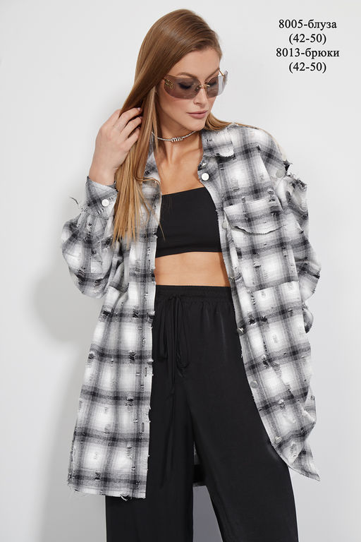 Блуза 8005 - Niv niv фото 4